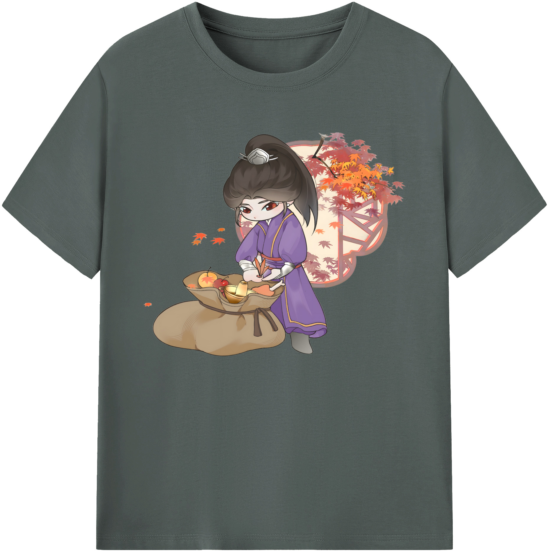 （画像用） Ne Zha 2 ナタ 魔童の大暴れ 綿100％ メンズ半袖Tシャツ｜肌触りやわらか＆通気性